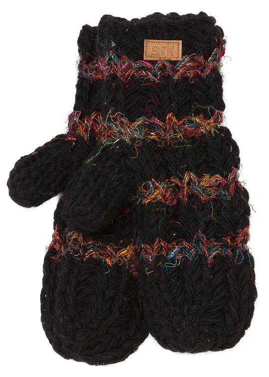 Recycled Silk Zoe Mittens