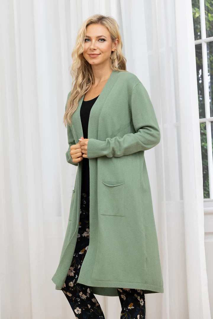 Long sleeve 2025 open cardigan