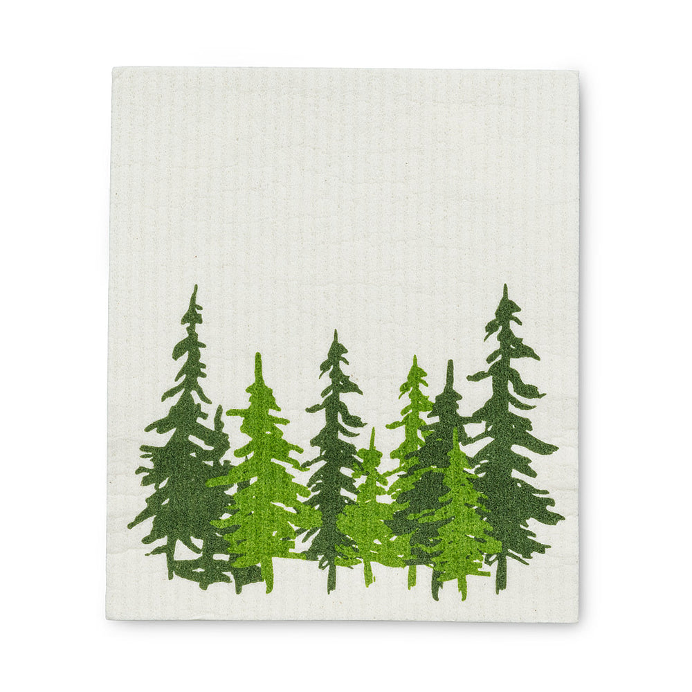 Swedish Dishcloth - Evergreen Forest - Set of 2