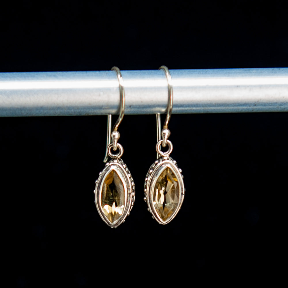 Citrine Marquis Earrings