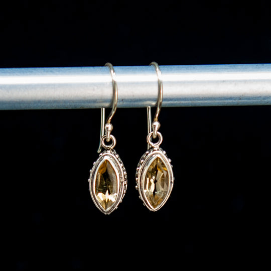 Citrine Marquis Earrings