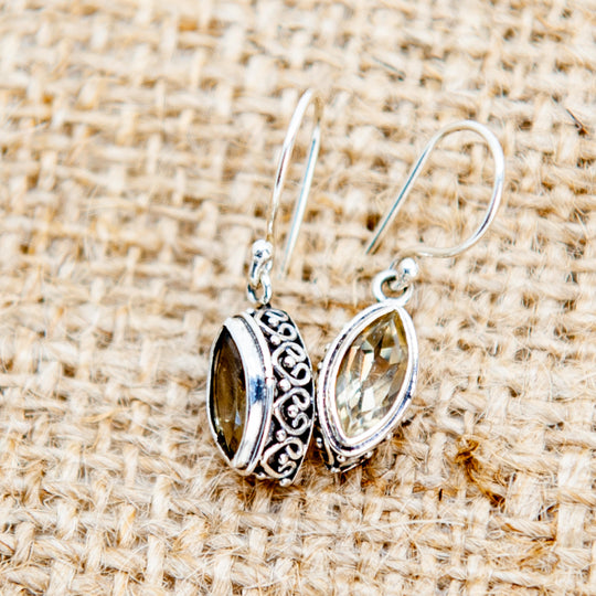 Citrine Marquis Earrings