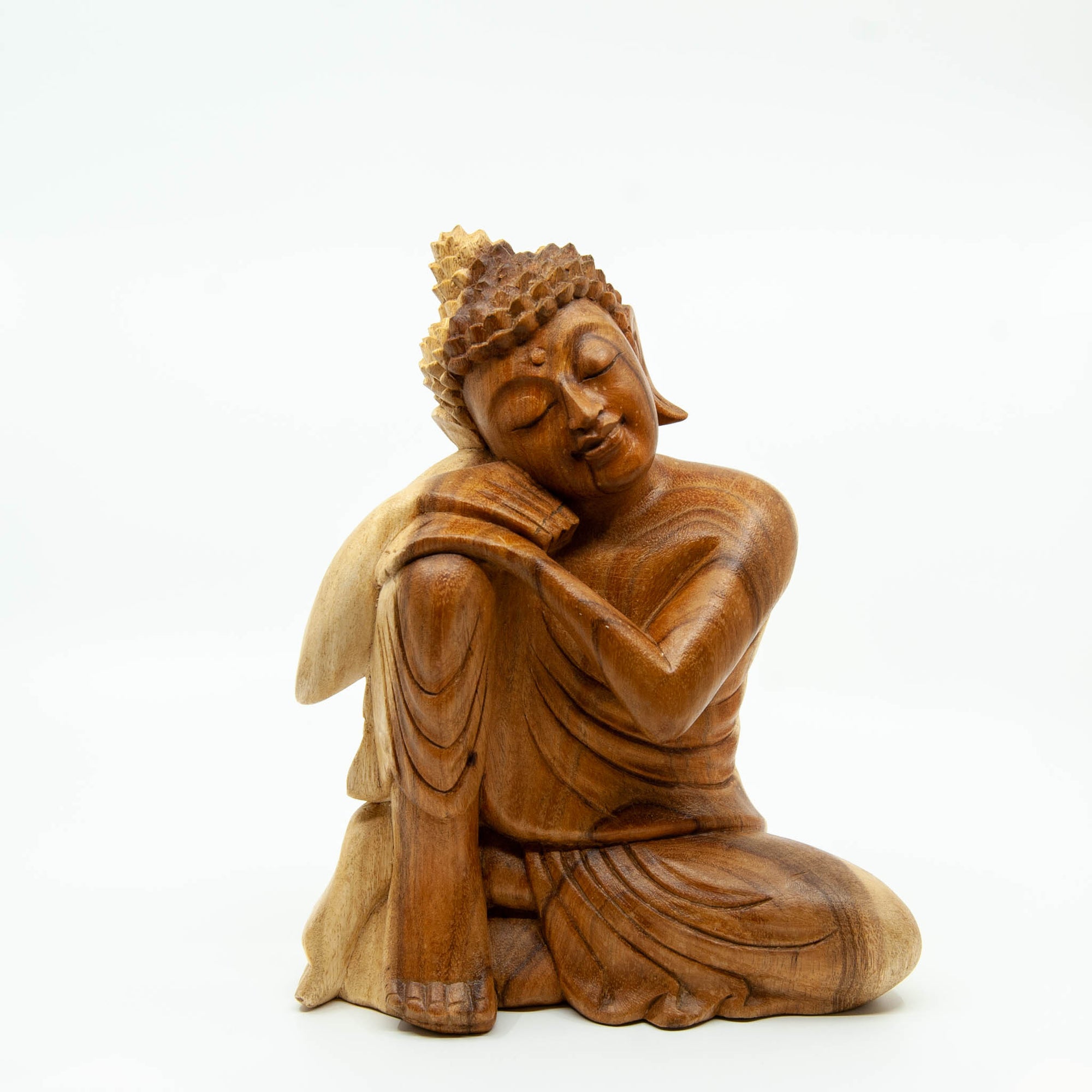 Dreaming Buddha Suar Wood - Small