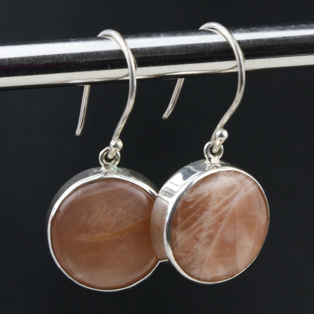 Pink Calcite Dangle Earring