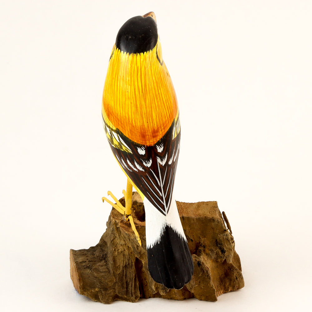Goldfinch on Wood
