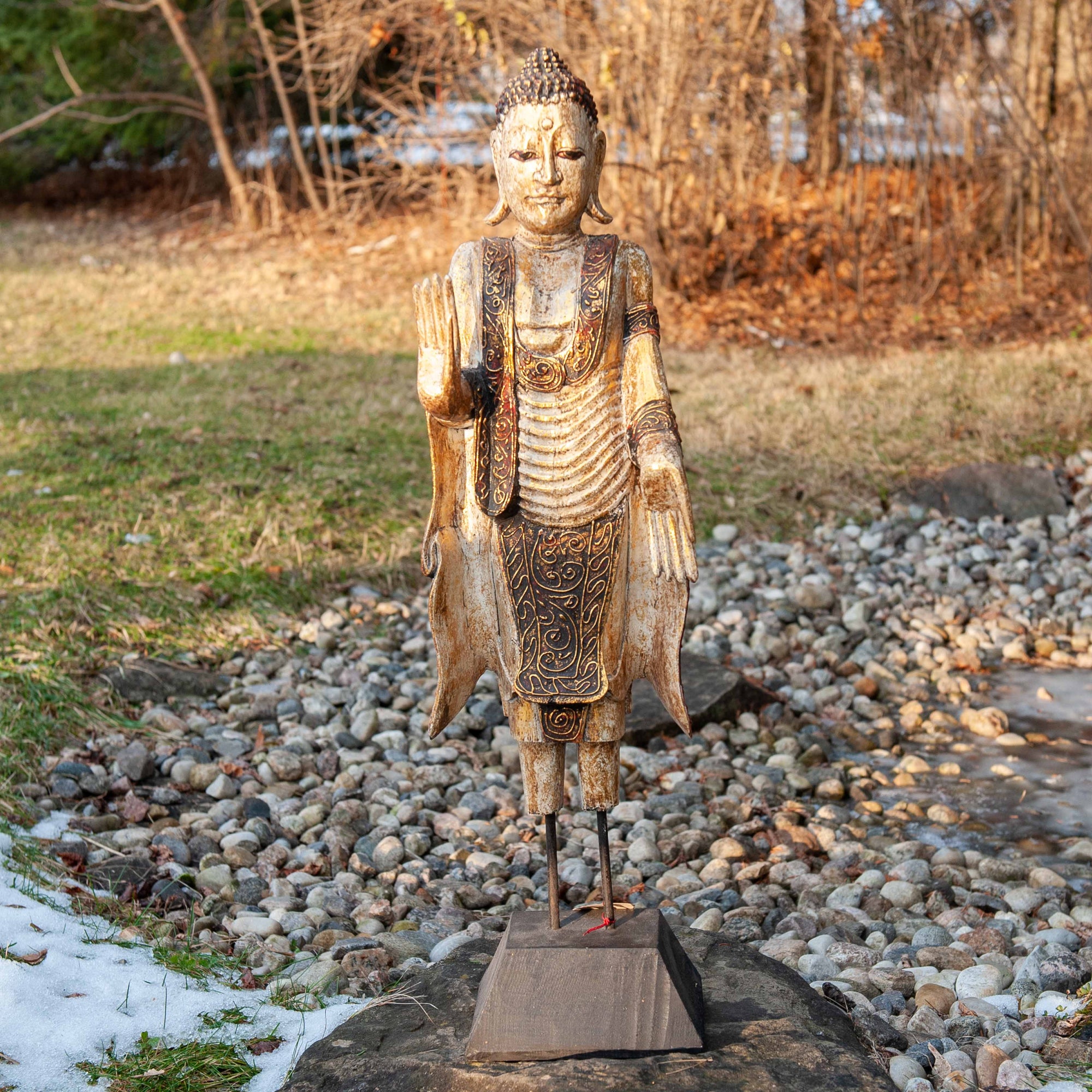 Gold Standing Buddha