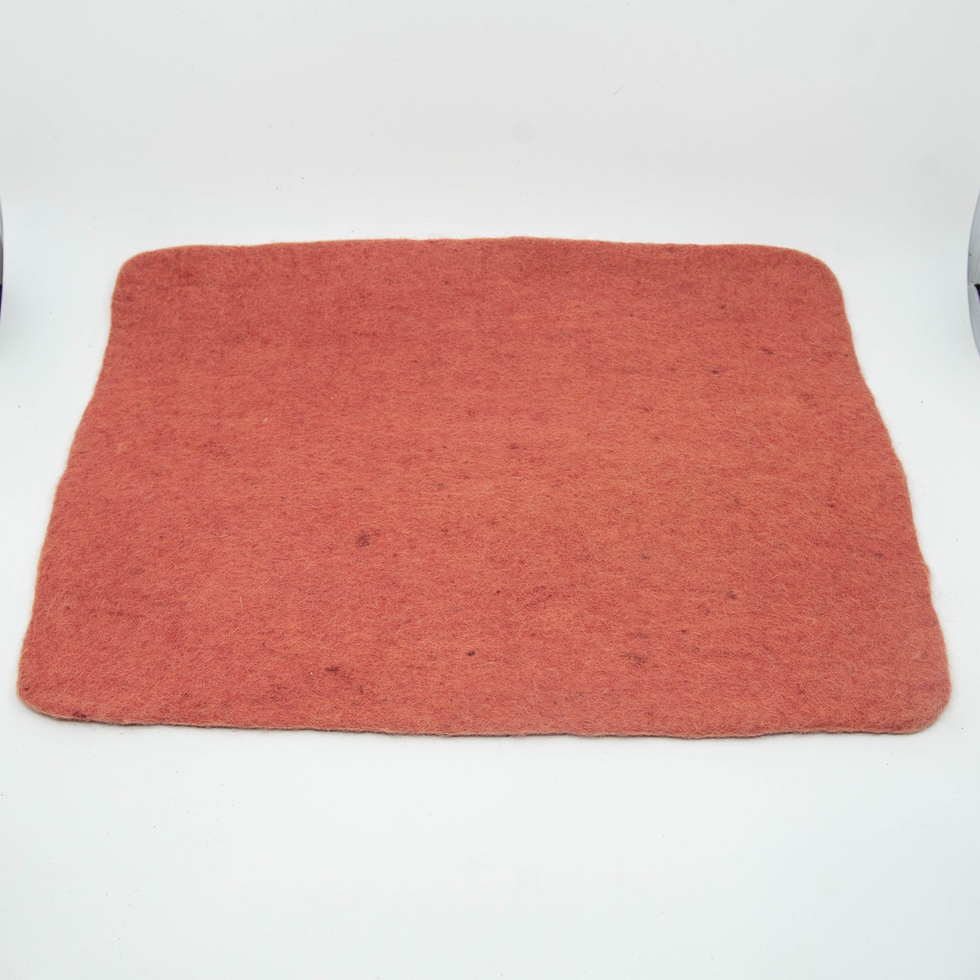 Nepalese Felt Rectangle Placemat - Dusty Rose