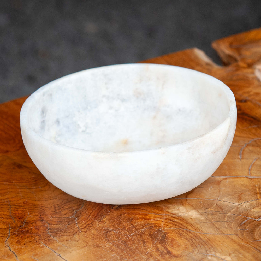 Egyptian Alabaster Shallow Bowl