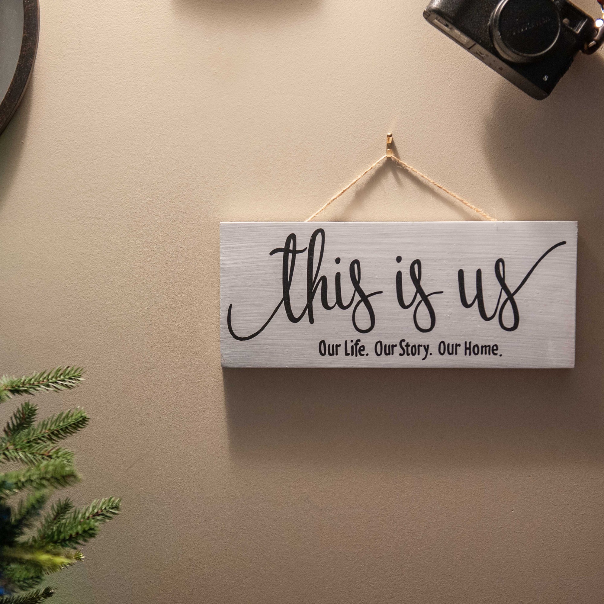 This Is Us Wood Sign