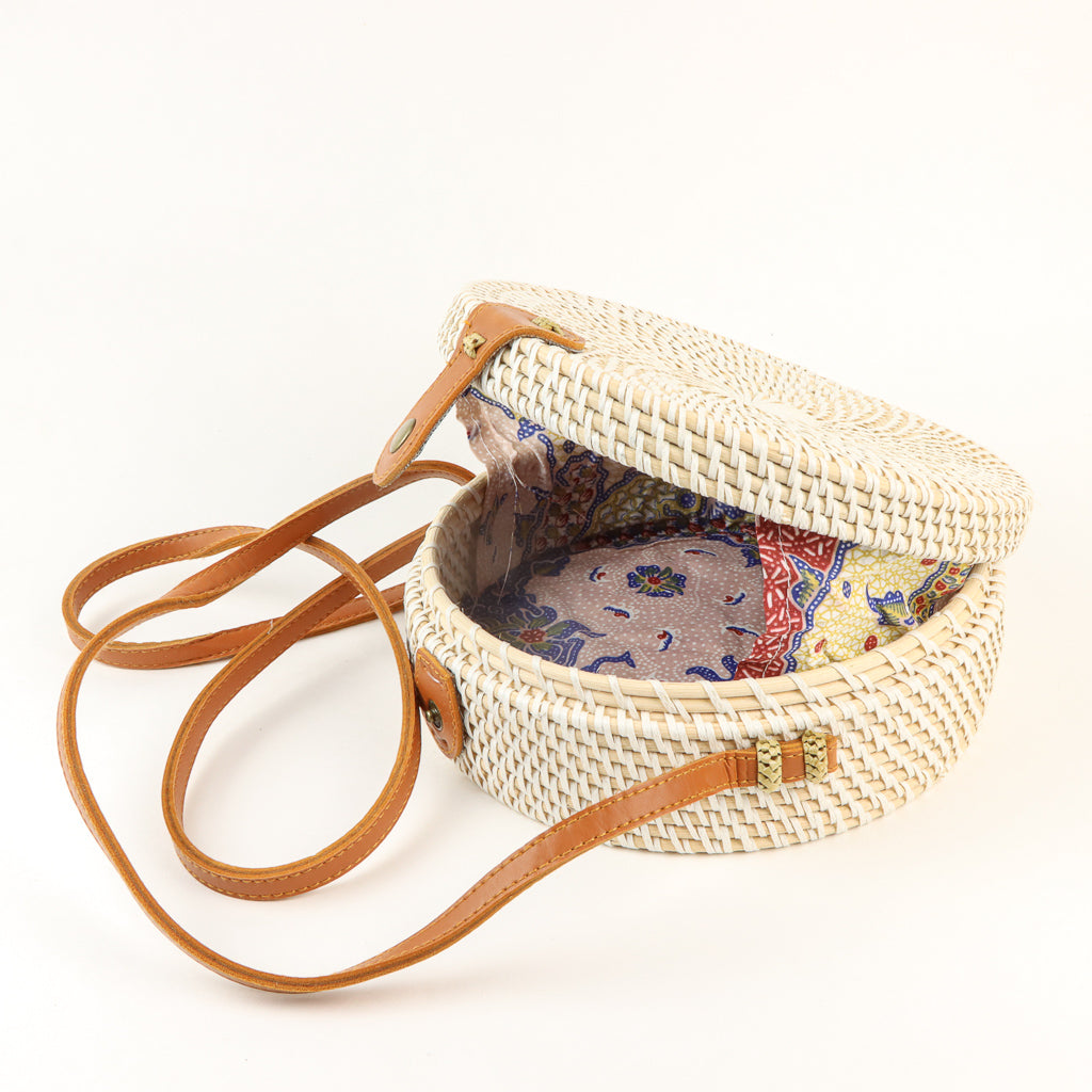 White sales boho bag