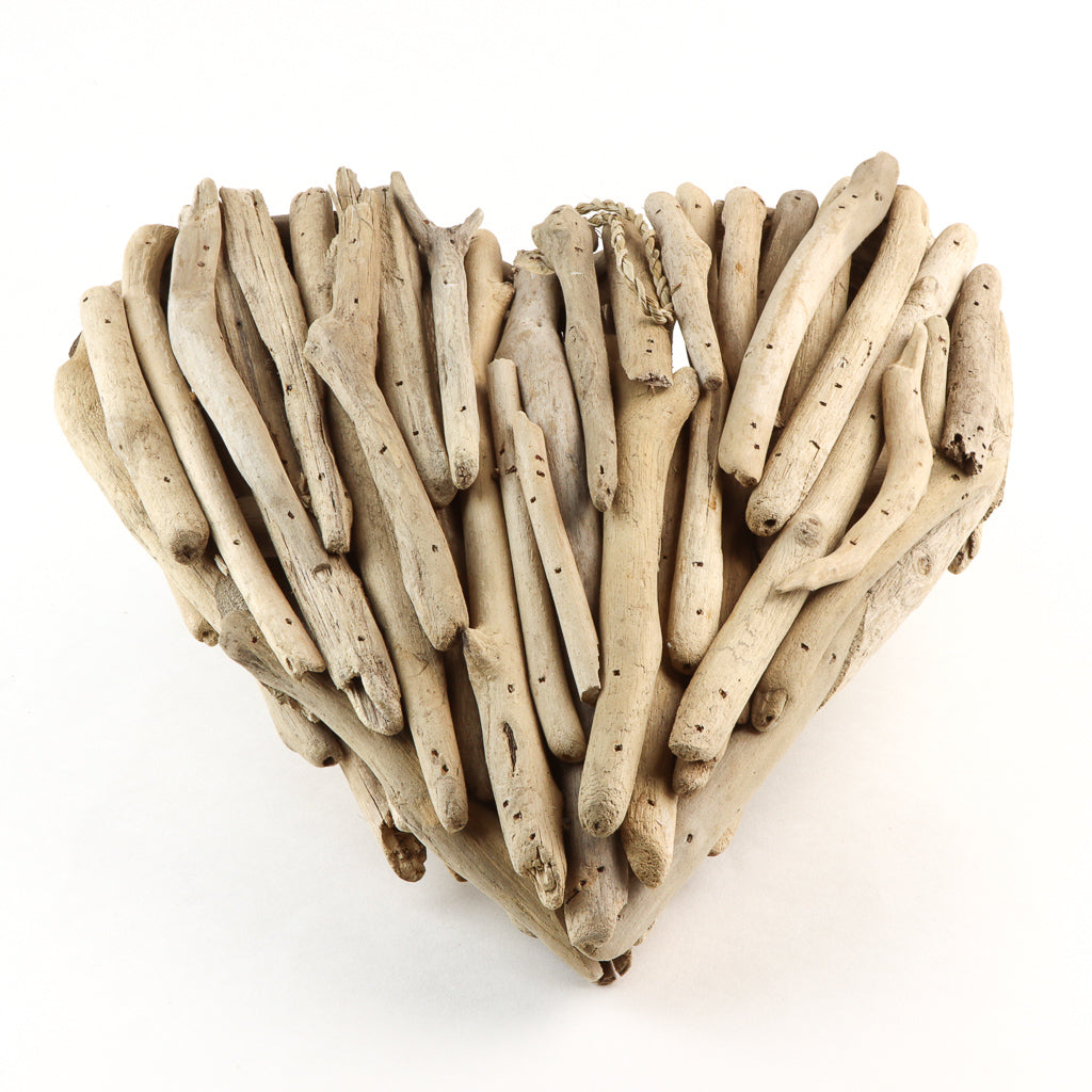 Coeur en bois flotté - Petit