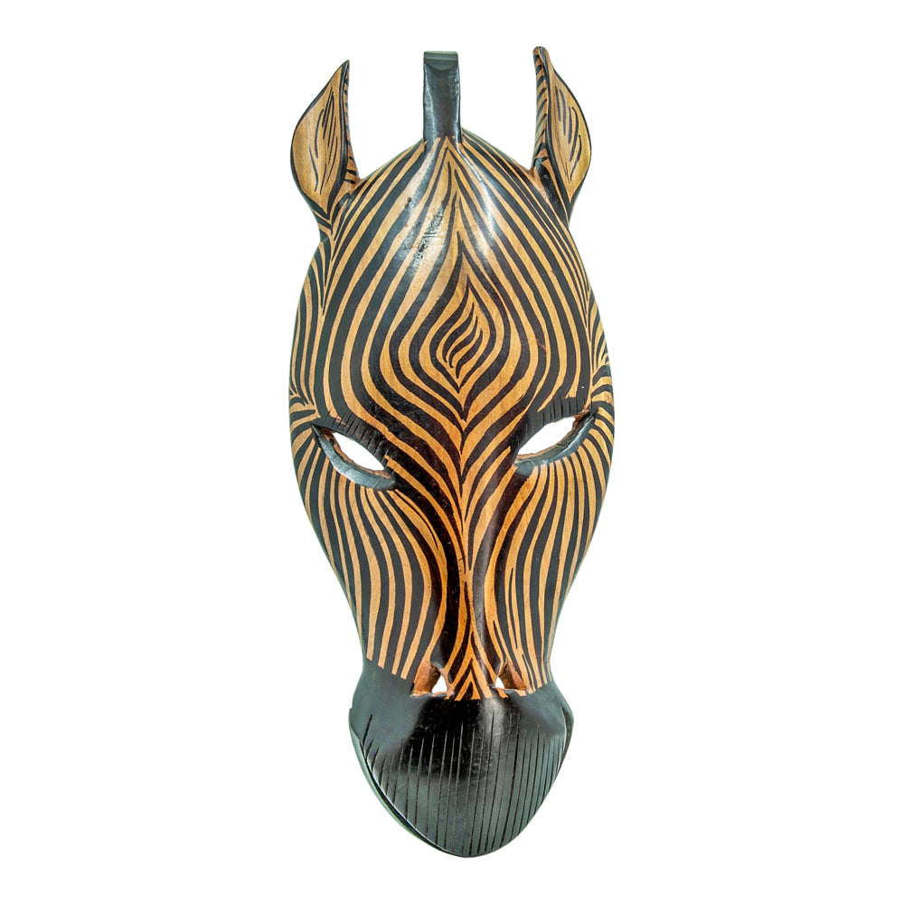 Zebra Mask Flat- Kenya