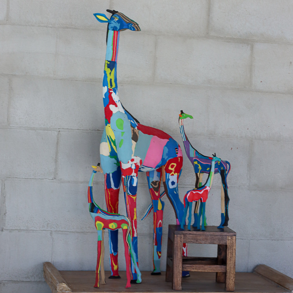 Giraffe flip flops on sale