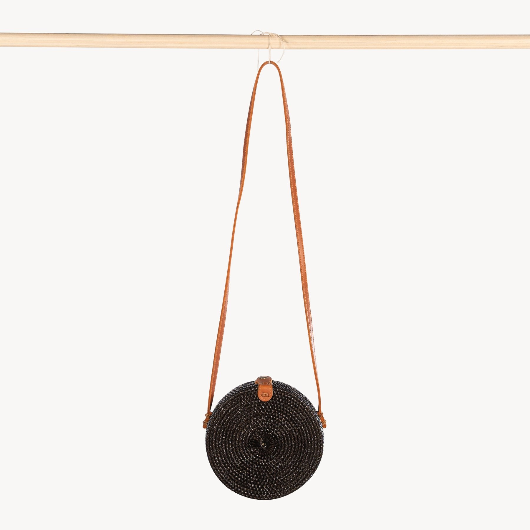 Boho Bag - Black - Round