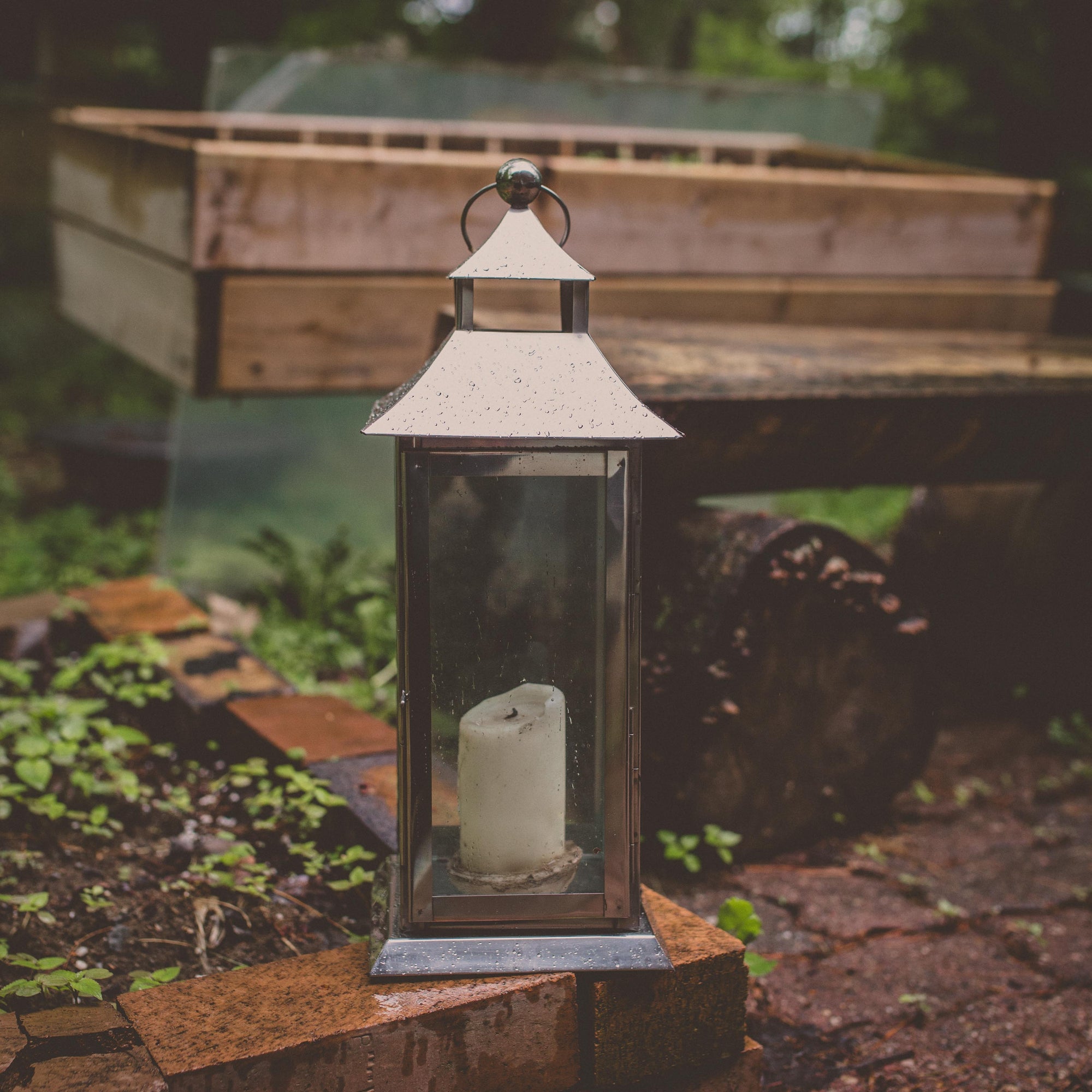 Large Square Lantern