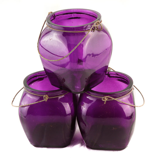Purple Jelly Jars