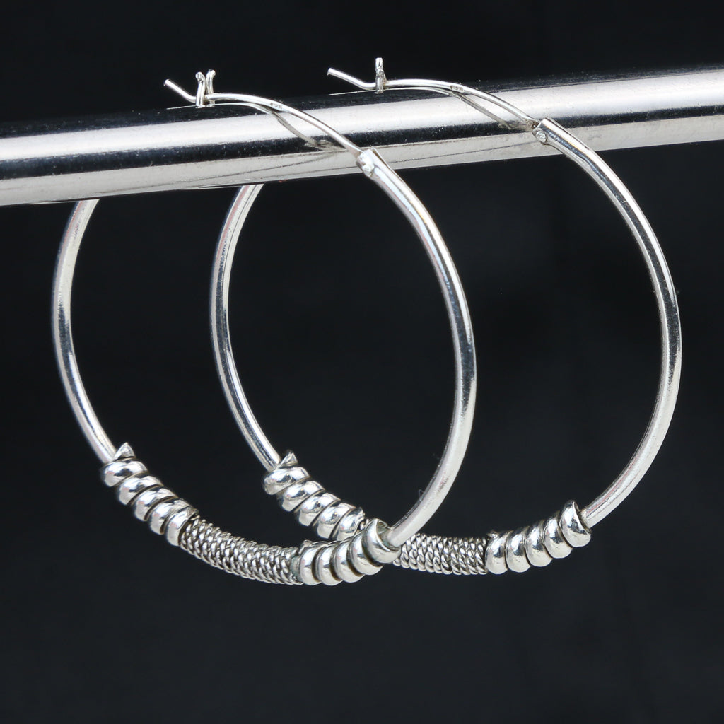 Traditional Hoop Earring (40mm)