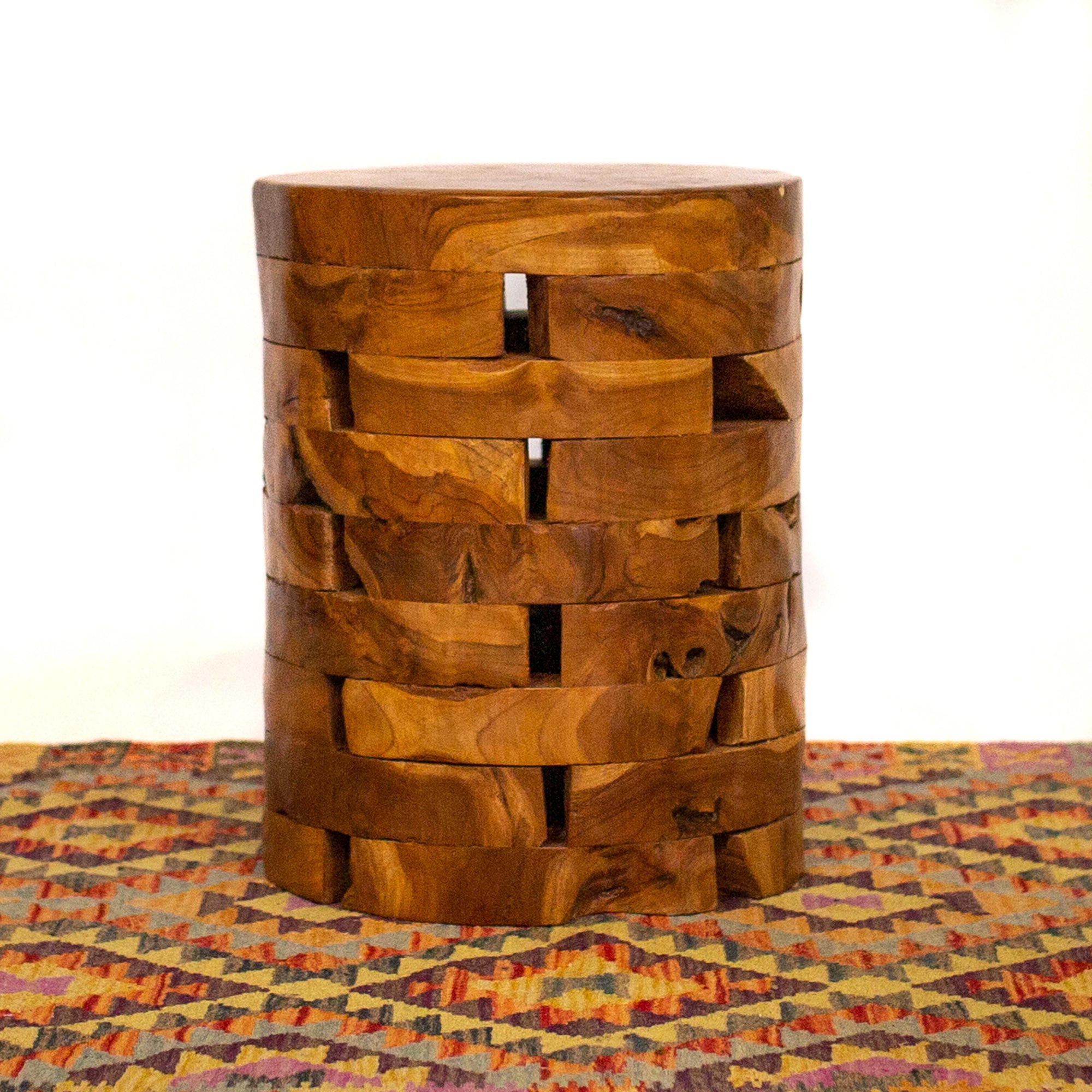 Photo of Teak Stacked Stand