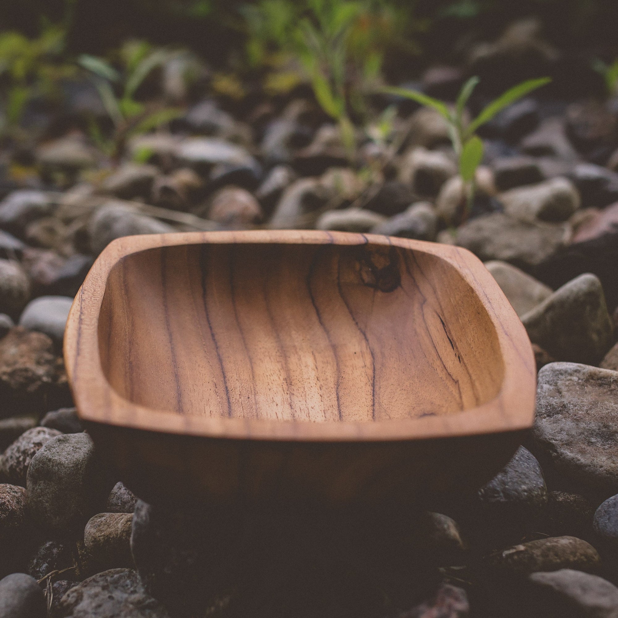 Teak Carved Bowl