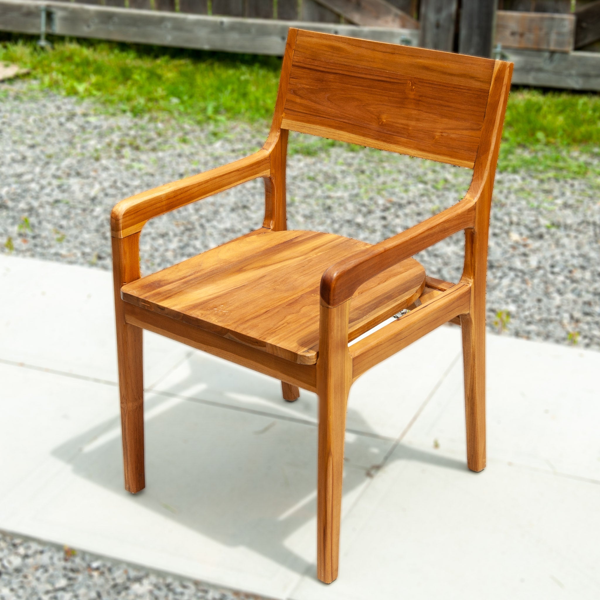 Java Lounge Chair Java Teak MCM Style Lounge Chair – One World Bazaar