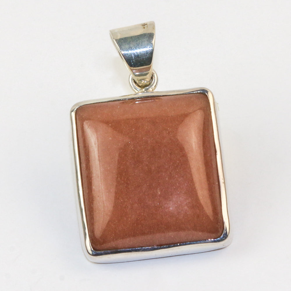 Peach Aventurine Pendant