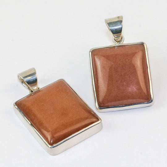 Peach Aventurine Pendant