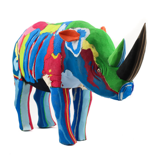 Recycled Flip Flop Rhino