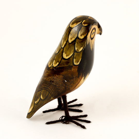 Kenya Wooden Owl - Large