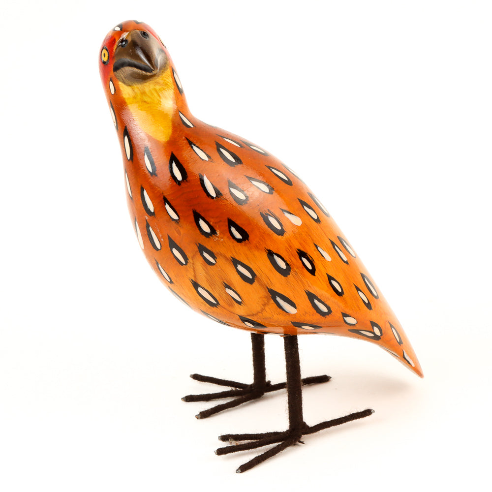 Kenya Wooden Quail - Large