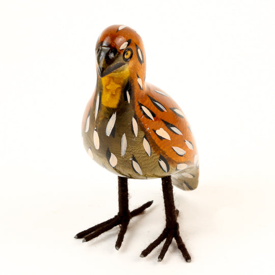 Kenya Wooden Quail - Large