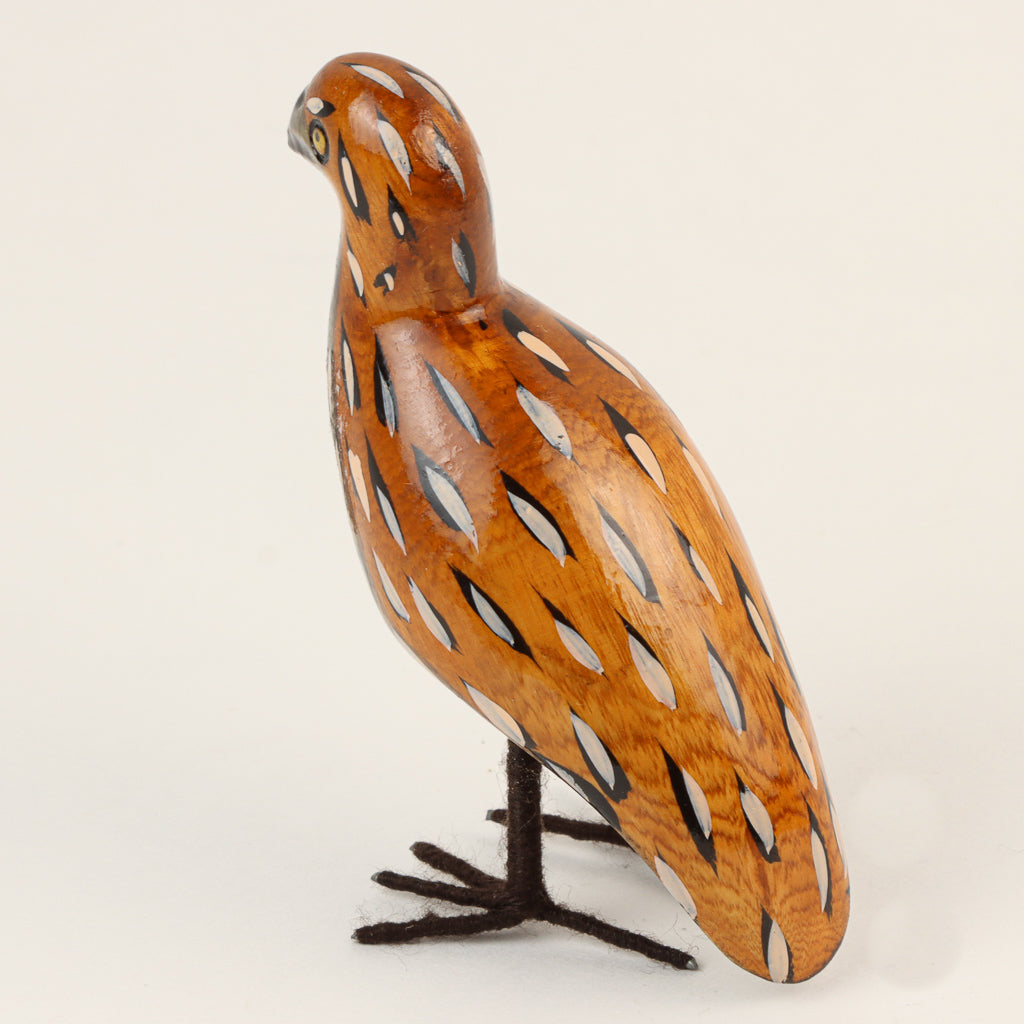 Kenya Wooden Quail - Large