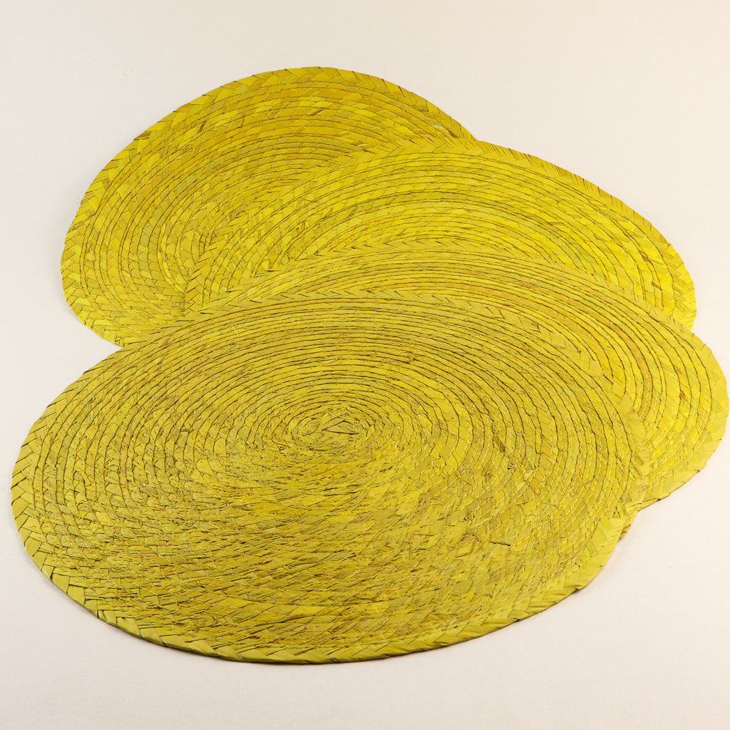 Round Placemat - Yellow