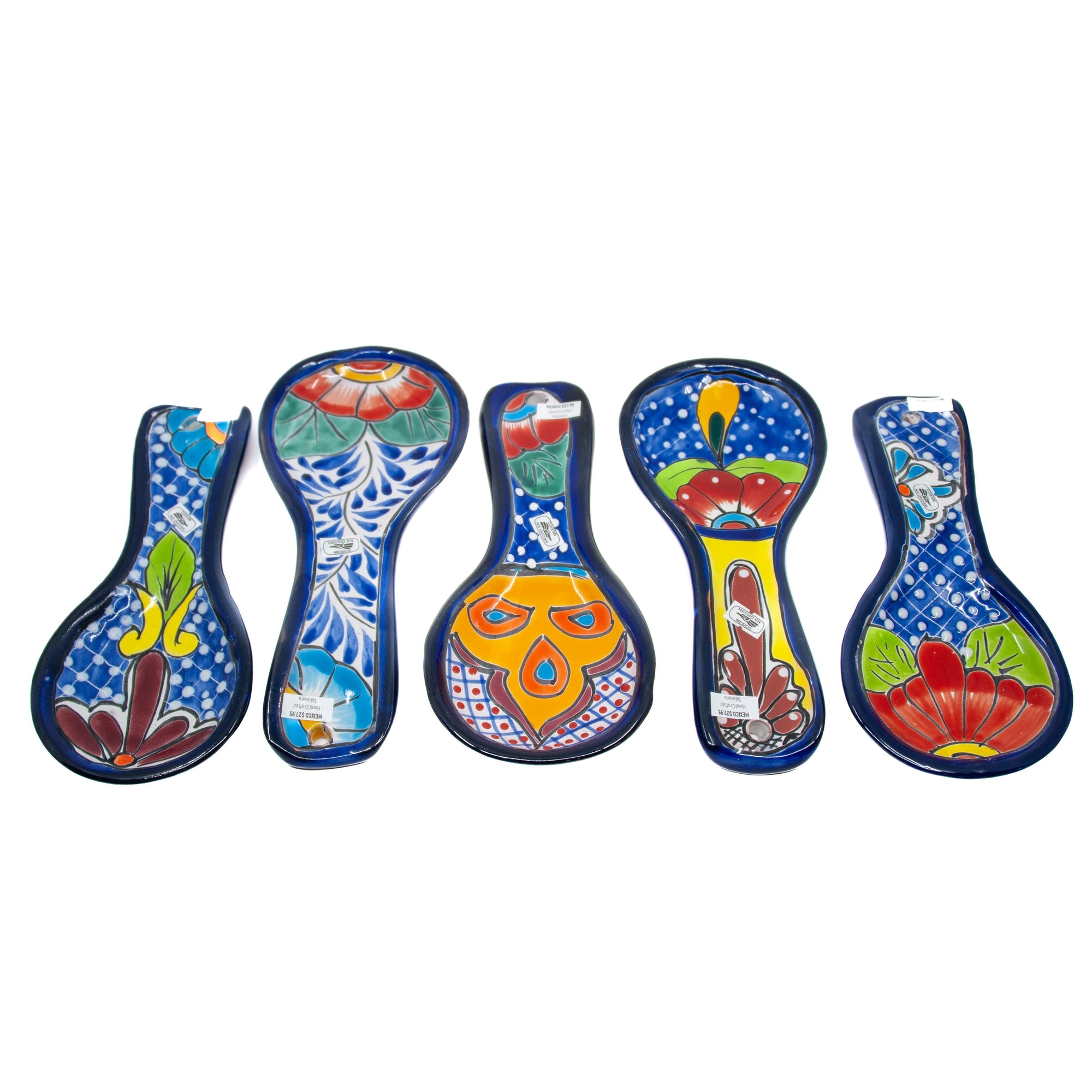 Handpainted Talavera Style - Cooking Spoon