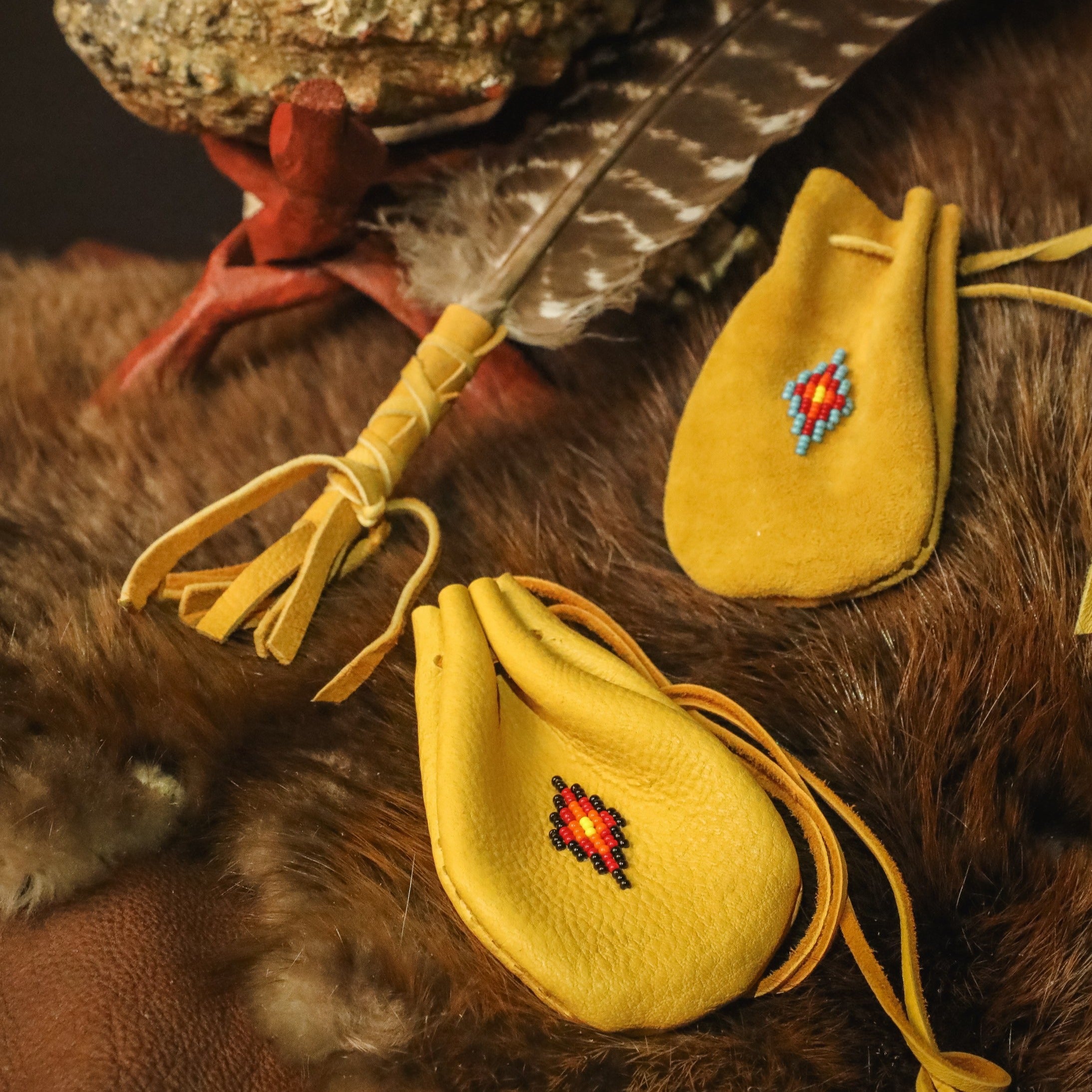 Beaded Medicine Bag Kit One World Bazaar