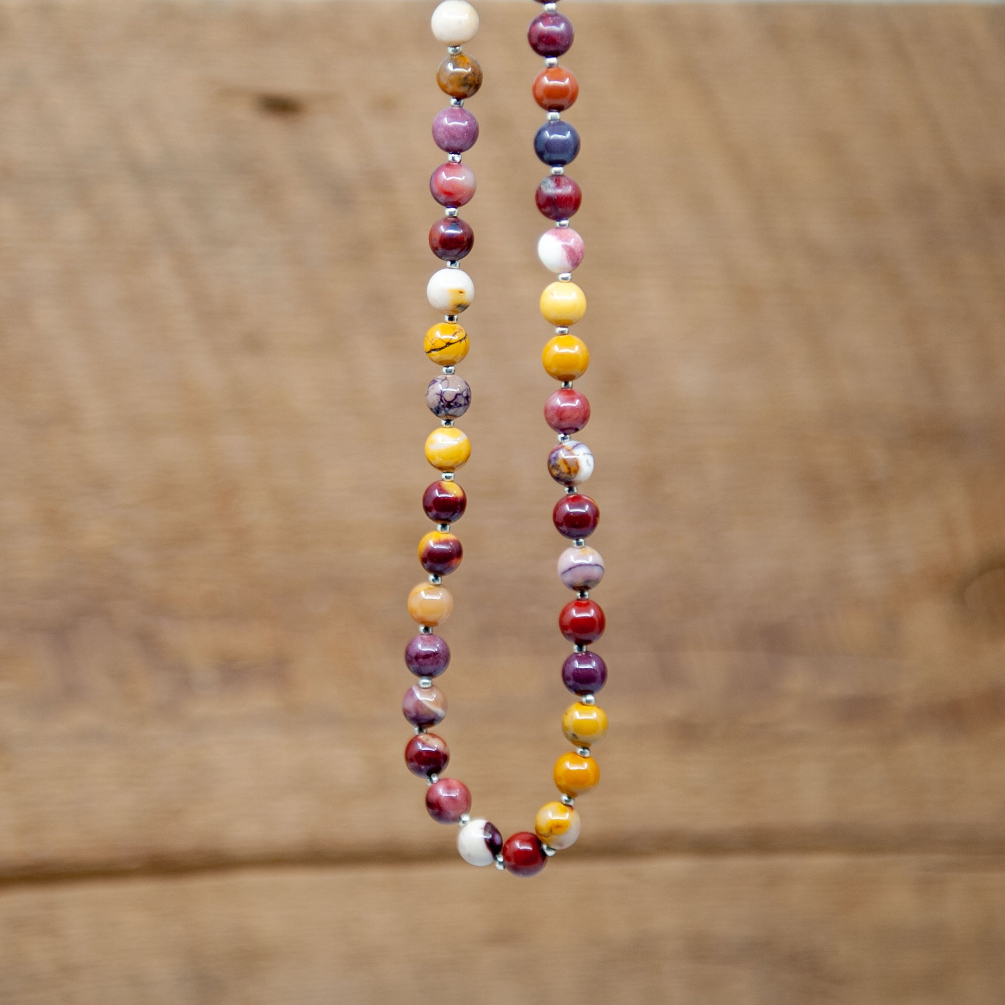 Mookaite Mala Beads - 6mm