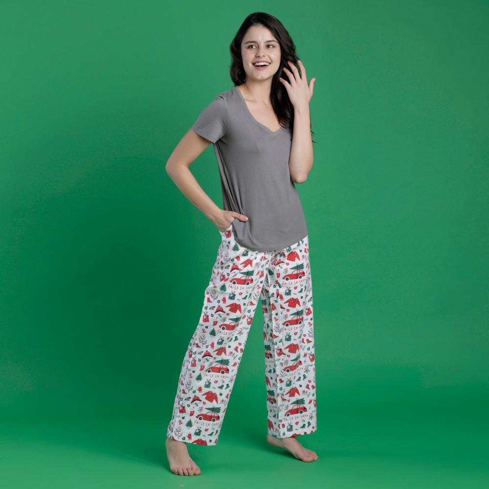 Joy Flannel Pajama Pants - One World Bazaar