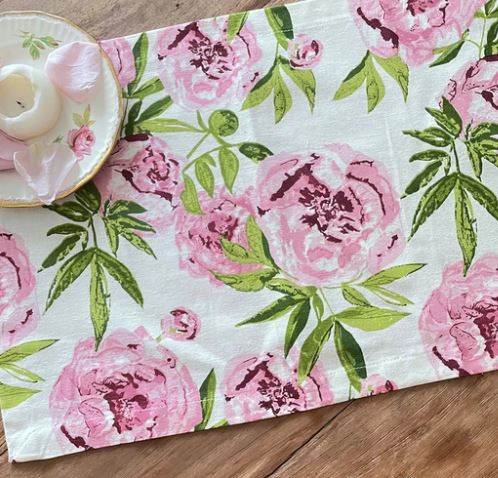 Placemats - Peony - Set of 4