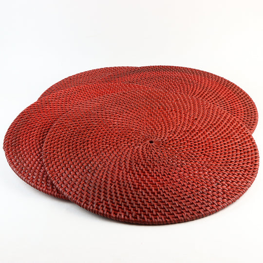 Sets de table - Chargeurs Lombok - Rouge