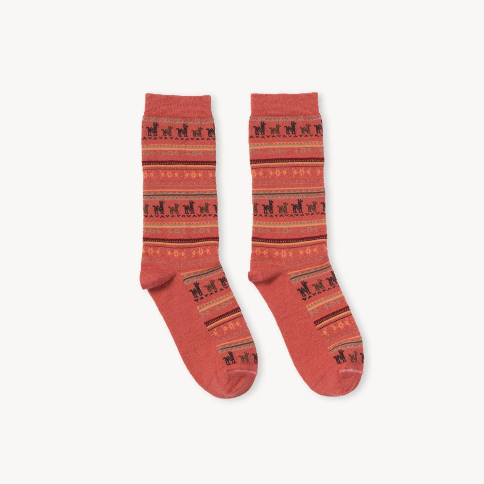 Print Socks- Sahara