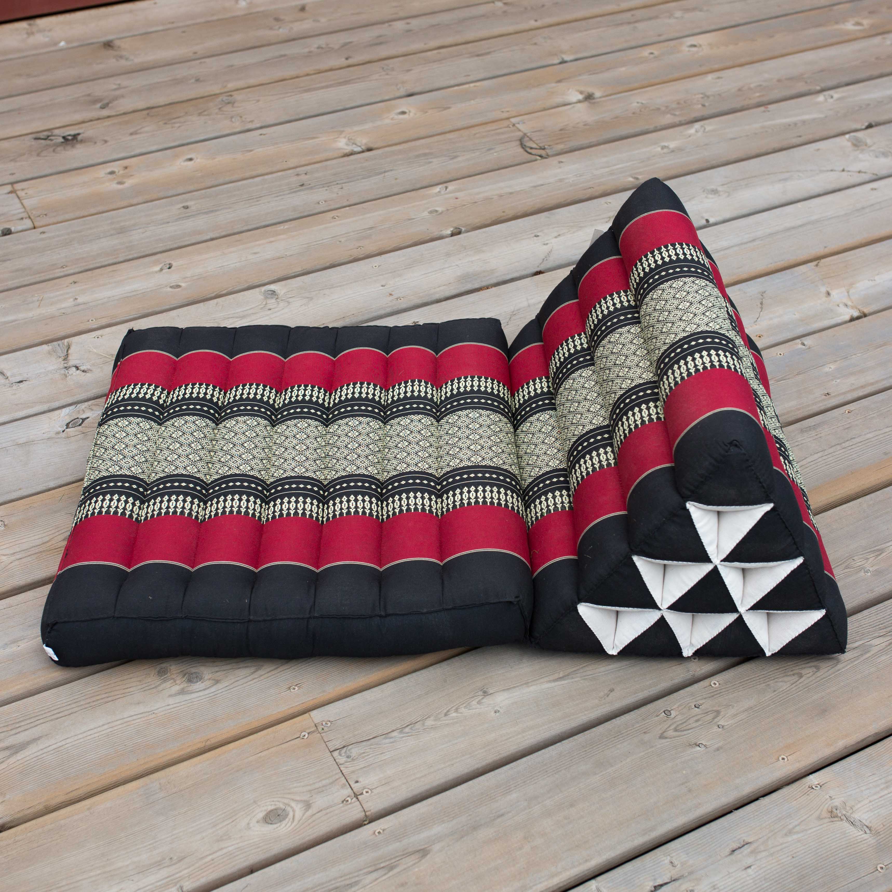 One Fold Triangle Meditation Cushion - One World Bazaar