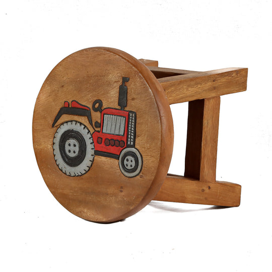 Children's Stool - Tractor