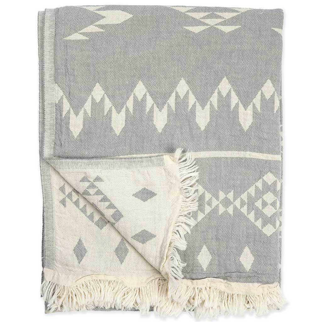 Turkish Towel - Atlas - Light Grey
