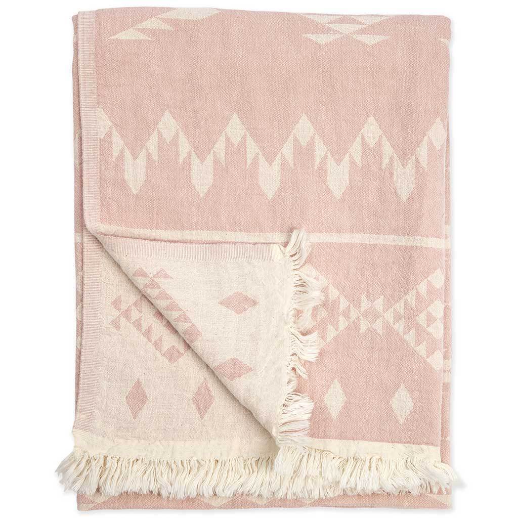 Turkish Towel - Atlas - Pastel Pink
