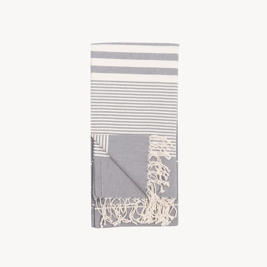 Serviette Turque - Harem - Ardoise