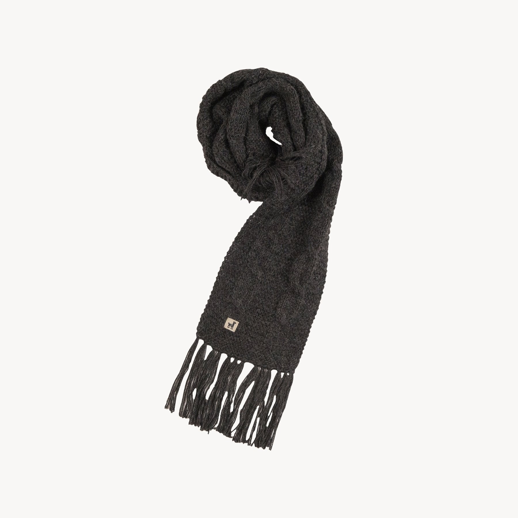 小物 Brushed Scarf / CHECKED BLACK FJZAD Checkerboard Scarf Female Sweet and Warm Check Scarf