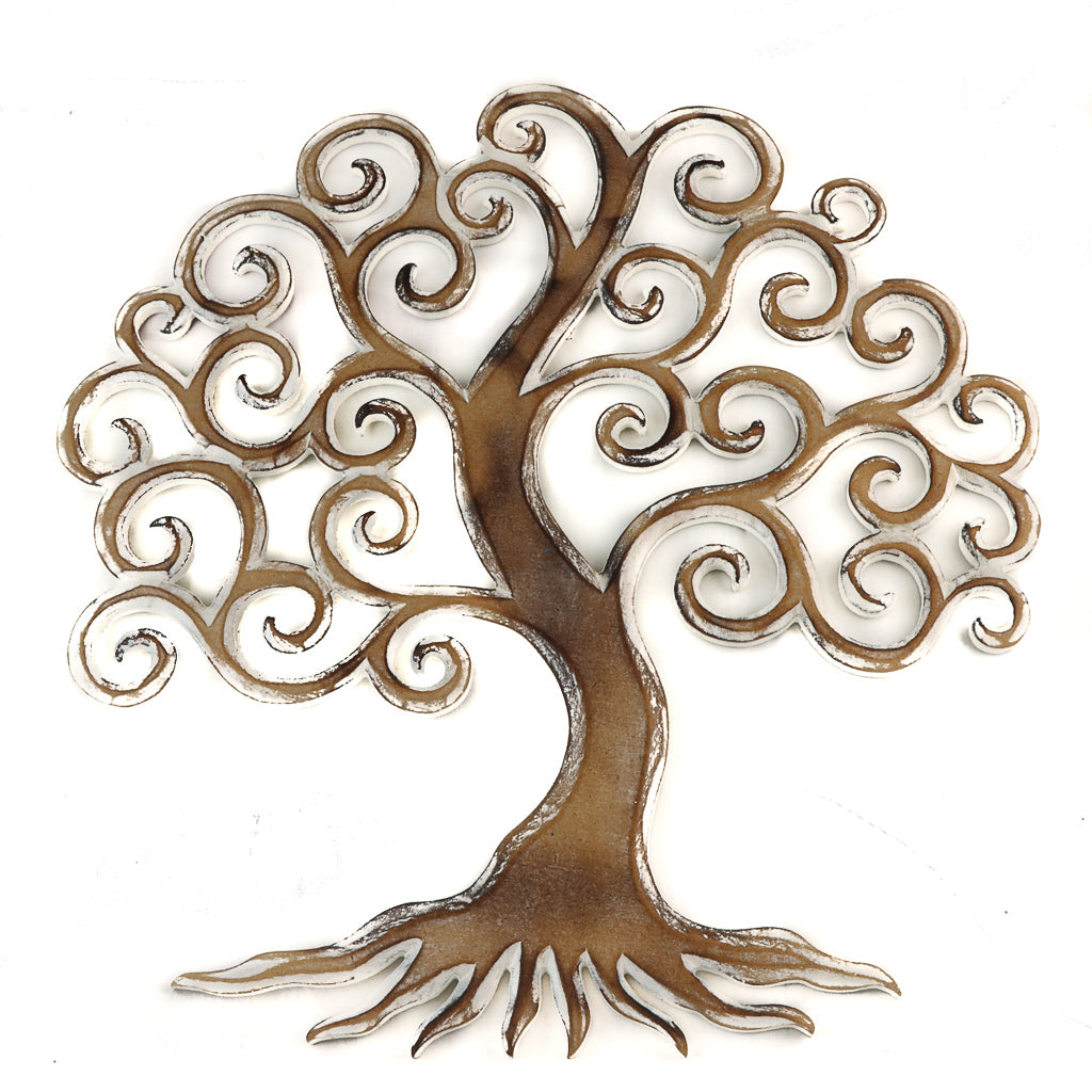 Tree of Life Panel -  Natural Antique