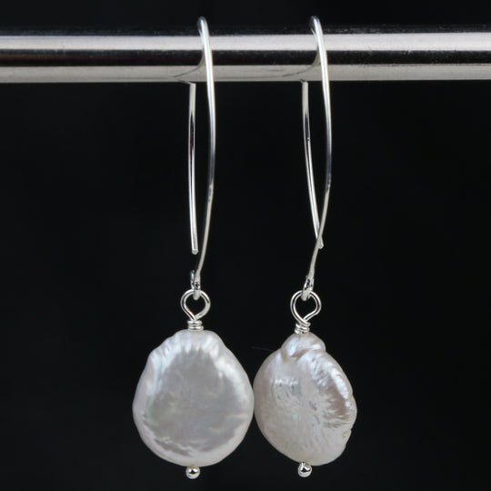 Pearl Drop Dangle 
Earring