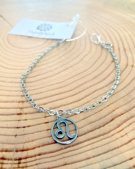 Leo Zodiac Charm Bracelet