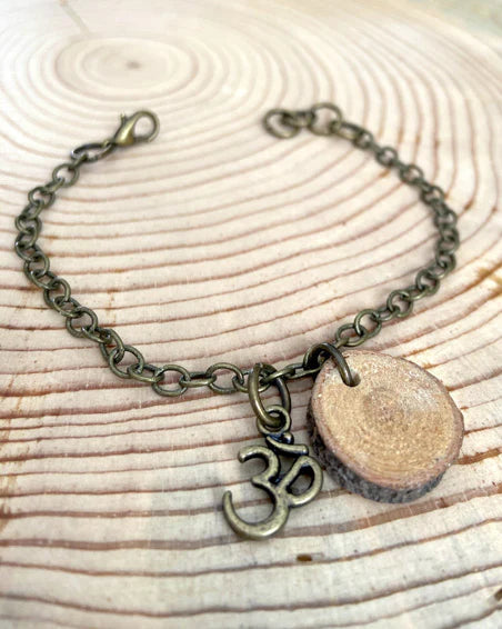 Bracelet Om + Bois