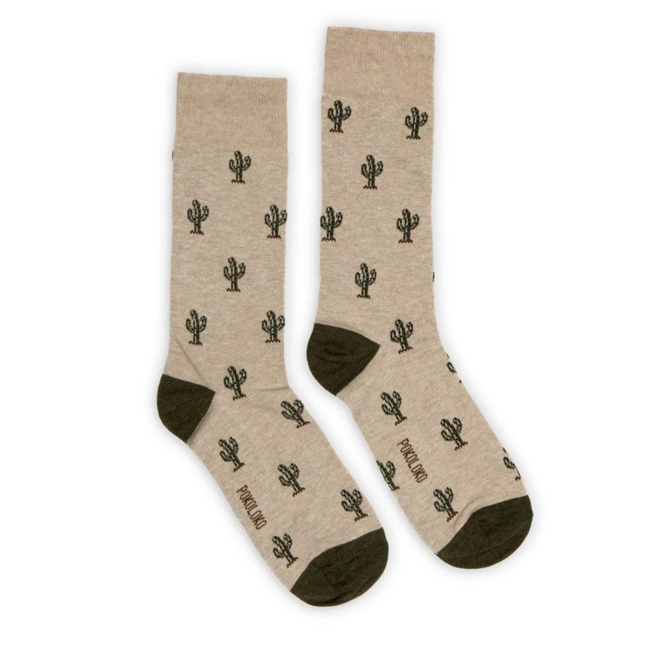 Chaussettes Pima - Cactus